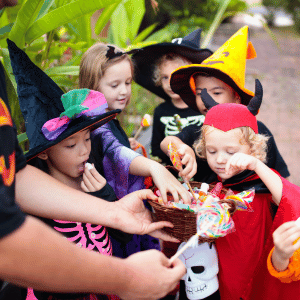 Top 3 Halloween Pet Safety Tips for Durham Families - kids trick-or-treating in Durham, NC